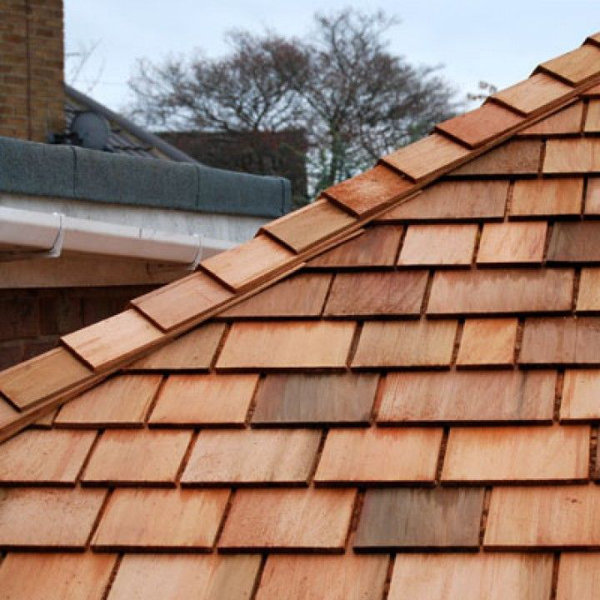 Timber Focus Ltd Cedar Ridge And Hip Shingle Cap (4.5 Linear Metres In